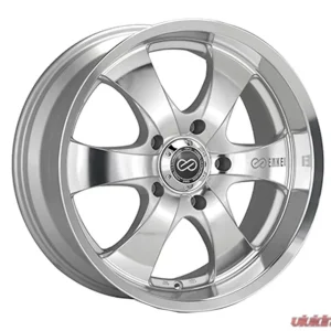 Enkei M6 Wheel Truck & SUV Series Silver Machined 18x8.5 5x127 | 5x5 20mm - Image 1