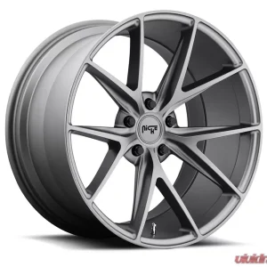 Niche M116 Misano Anthracite 1-Piece Cast Wheel 19x8.5 5x108 40mm - Image 1