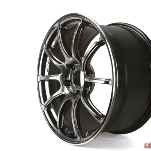 Advan RZII Wheel 17x8 5x114.3 54mm Racing Hyper Black & Ring - Image 3