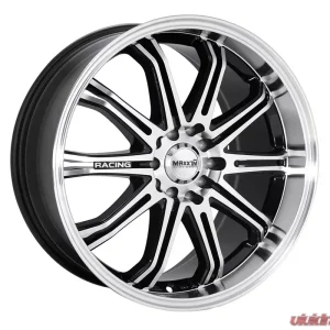 Maxxim Wheels Ferris Gloss Black w/Machined Face Wheel 16x7 4x100/114.3 40 - Image 1
