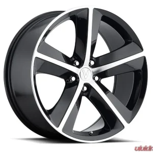 Voxx Wheels Replica Challenger 20x9 5x115 20mm Gloss Black Machined Face Dodge Challenger - Image 1