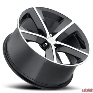 Voxx Wheels Replica Challenger 20x9 5x115 20mm Gloss Black Machined Face Dodge Challenger - Image 2