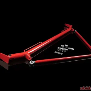 Braum Racing Harness Bar Kit Red Gloss Ford Mustang 2005-2014 - Image 1