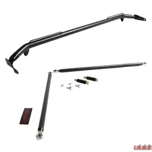 Cipher Auto Racing Harness Bar Black Powder Coated Dodge Challenger 09-15 - Image 1