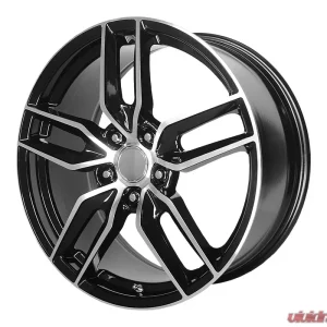OE Creations PR160 Wheel 20x10 5x5x120.65 +79mm Gloss Black w/Machined Spokes - Image 1