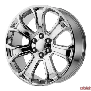 OE Creations PR166 Wheel 22x9 6x6x139.7 +24mm Chrome - Image 1