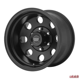 American Racing AR172 Baja 15x7 5x5x120.65 -6mm Satin Black Wheel - Image 1