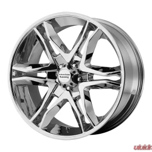 American Racing AR893 Mainline 20x8.5 5x127 | 5x5 +35mm Chrome Wheel - Image 1