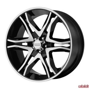 American Racing AR893 Mainline 20x8.5 5x127 | 5x5 +35mm Gloss Black Machined Wheel - Image 1