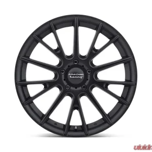 American Racing AR904 16x7 5x5x115 +40mm Satin Black Wheel - Image 2