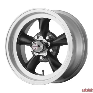 American Racing VN105 Torq Thrust D 15x10 5x5x114.3 -44mm Satin Black Machined Lip Wheel - Image 1