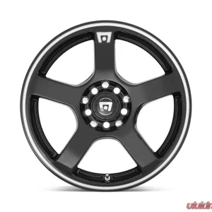 Motegi MR116 Wheel 16x7 5x5x100/5x114.3 +40mm Gloss Black Machined Flange - Image 3