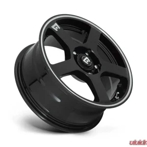 Motegi MR116 Wheel 18x8 5x5x108/5x114.3 +45mm Gloss Black Machined Flange - Image 2