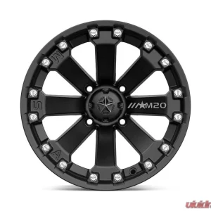 MSA Offroad M20 KORE Wheel 14x7 4x4x110 -52mm Satin Black - Image 3