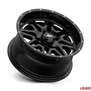 MSA Offroad M26 Vibe Wheel 14x7 4x4x110 +0mm Milled Gloss Black - Image 2