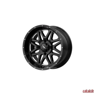 MSA Offroad M26 Vibe Wheel 14x7 4x4x137 +0mm Milled Gloss Black - Image 1