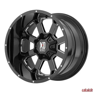 XD Series XD825 Buck 25 Wheel 20x10 5x127/5x135 -24mm Gloss Black Milled - Image 1