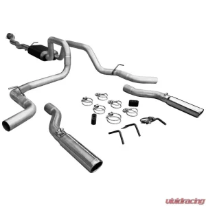Flowmaster Catback System - Dual Rear/Side Exit - American Thunder - Moderate Sound - Image 1