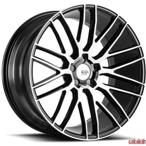 Savini di Forza Machined Black with Black Lip BM13 Wheel 22x9 5x130 18mm - Image 1