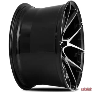 Savini di Forza Machined Black with Black Lip BM14 Wheel 22x10.5 5x130 45mm - Image 2