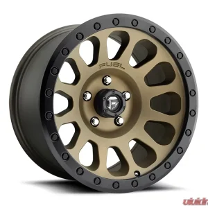 FUEL D600 Vector Bronze Cast Wheel 17x9 5x127 | 5x5 -12mm - Image 2