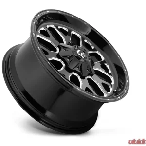 FUEL D588 Titan Black & Milled 1-Piece Cast Wheel 20x9 6x135 | 6x139.7 01mm - Image 3