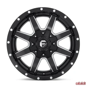 FUEL D538 Maverick Black & Milled 1-Piece Cast Wheel 18x9 5x114.3 | 5x127 -12mm - Image 3