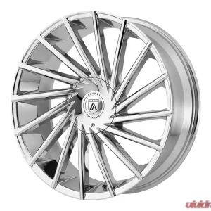 Asanti Black ABL-18 Matar Wheel 26x10 6x6x135/6x139.7 +30mm Chrome - Image 1