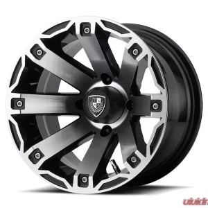Fairway Alloys FA143 Rage Wheel 12x7 4x4x101.6 -47mm Machined Gloss Black - Image 1