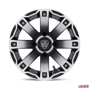 Fairway Alloys FA143 Rage Wheel 12x7 4x4x101.6 -47mm Machined Gloss Black - Image 2