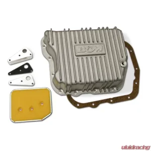 B&M Transmission Cast Deep Pan, Brushed Finish - TF727 518&61848RE Cummins - Image 2