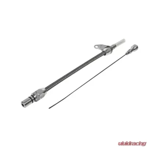 B&M Aluminum Braided Dipstick, Fits TH-350 Transmission - Image 2