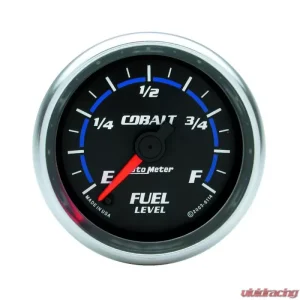 AutoMeter GAUGE; FUEL LEVEL; 2 1/16in.; 0-280O PROGRAMMABLE; COBALT - Image 1