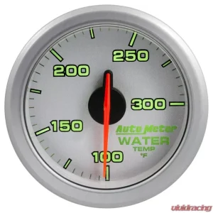 AutoMeter 2-1/16in. WATER TEMP; 100-300`F; AIRDRIVE; SILVER - Image 2