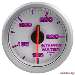 AutoMeter 2-1/16in. WATER TEMP; 100-300`F; AIRDRIVE; SILVER - Image 3