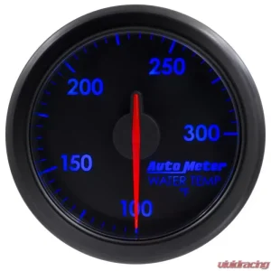AutoMeter 2-1/16in. WATER TEMP;100-300`F; AIRDRIVE; BLACK - Image 1