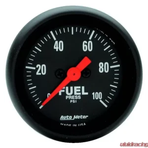 AutoMeter GAUGE; FUEL PRESSURE; 2 1/16in.; 100PSI; DIGITAL STEPPER MOTOR; Z-SERIES - Image 1