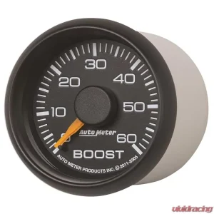 AutoMeter GAUGE; BOOST; 2 1/16in.; 60PSI; MECHANICAL; GM FACTORY MATCH - Image 2
