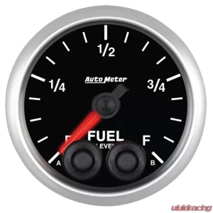 AutoMeter GAUGE; FUEL LEVEL; 2 1/16in.; 0-280O PROGRAMMABLE; ELITE - Image 1
