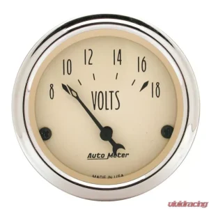 AutoMeter GAUGE KIT; 5 PC.; 3 1/8in./2 1/16in.; MECH. SPEEDOMETER; ANTIQUE BEIGE - Image 5