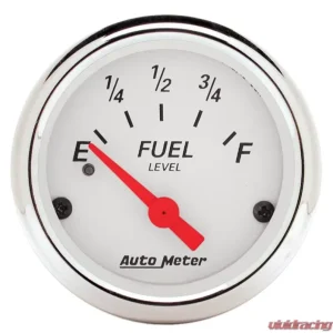 AutoMeter GAUGE KIT; 5 PC.; 3 1/8in./2 1/16in.; MECH. SPEEDOMETER; ARCTIC WHITE - Image 2