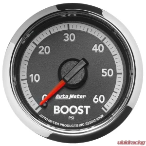 AutoMeter DIESEL GAUGE KIT; A-PILLAR; RAM 10-19; BOOST/EGT; 60PSI/2000deg.F; FACT. MATCH Ram - Image 3