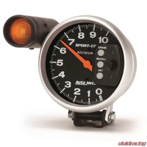 AutoMeter GAUGE; TACH; 5in.; 10K RPM; PEDESTAL W/EXT. SHIFT-LITE/MEMORY; SPORT-COMP - Image 1