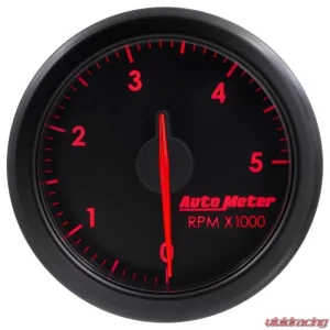 AutoMeter 2-1/16in. TACH; 0-5;000 RPM; AIRDRIVE; BLACK - Image 3
