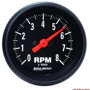 AutoMeter GAUGE; TACHOMETER; 2 1/16in.; 8K RPM; IN-DASH; Z-SERIES - Image 1
