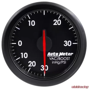 AutoMeter 2-1/16in. BOOST/VAC; 30 IN HG/30 PSI; AIRDRIVE; BLACK - Image 2