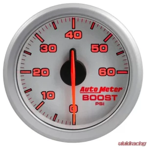 AutoMeter 2-1/16in. BOOST; 0-60 PSI; AIRDRIVE; SILVER - Image 2