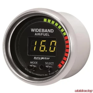 AutoMeter GAUGE; AIR/FUEL RATIO-PRO; 2 1/16in.; 10:1-20:1; DIGITAL W/PEAK/WARN; GS - Image 2