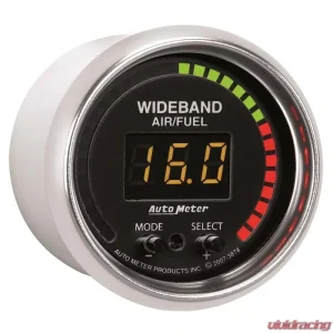 AutoMeter GAUGE; AIR/FUEL RATIO-PRO; 2 1/16in.; 10:1-20:1; DIGITAL W/PEAK/WARN; GS - Image 3
