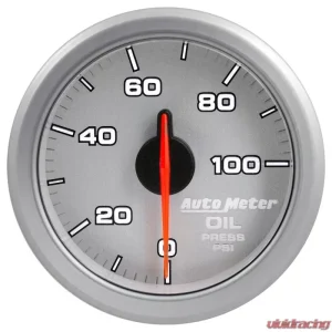AutoMeter 2-1/16in. OIL PRESS; 0-100 PSI; AIRDRIVE; SILVER - Image 5